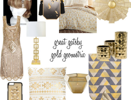 Design: Great Gatsby Gold Geometric