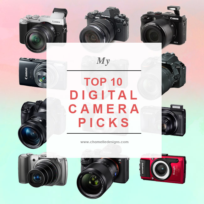Top 10 digital camera recommendations
